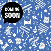 Waste Free Celebrations Furoshiki Wrapping Cloths Happy Hanukkah - 4 Furoshiki Gift Wraps Happy Hanukkah - 4 Furoshiki Gift Wraps
