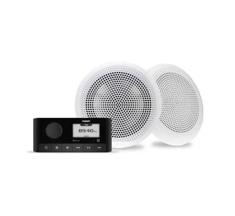 Fusion Audio Accessories MS-RA60 Stereo AND EL Classic Speaker Kit WH