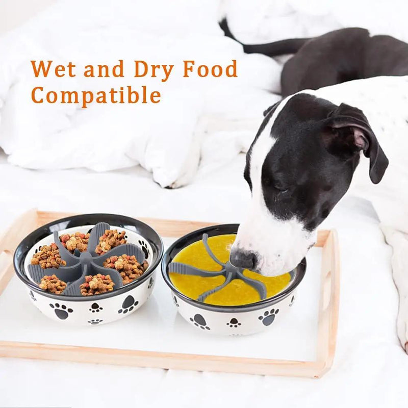 Dog Slow Feeder Dog Bowls Spiral Slow Feeder by salelink.co.nz