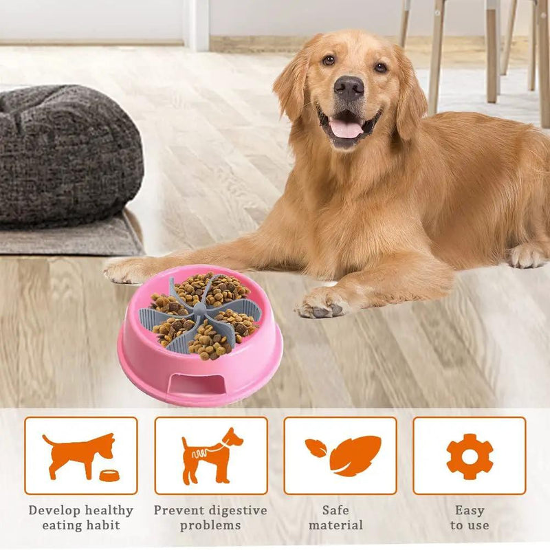 Dog Slow Feeder Dog Bowls Spiral Slow Feeder by salelink.co.nz