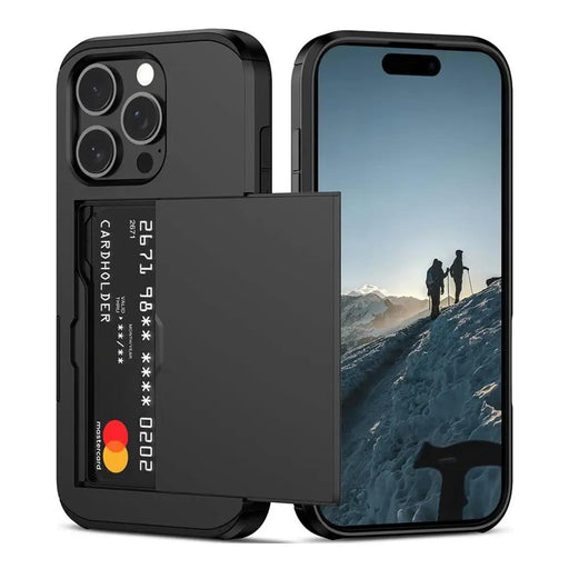 iPhone 16 Pro Max Case Card Slots Holder by salelink.co.nz