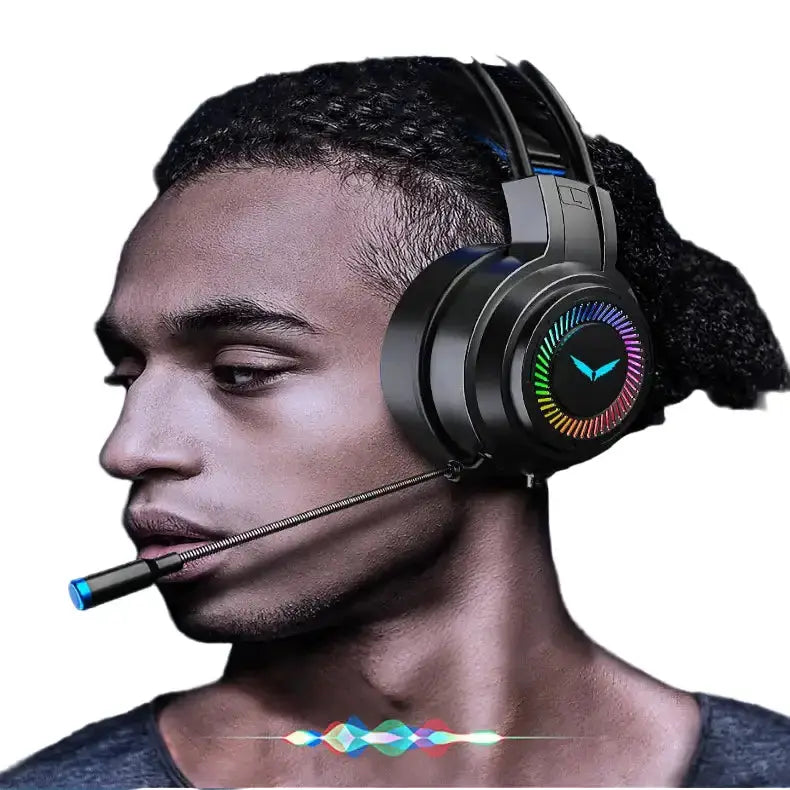 G58 G60 7.1 Gaming Headset with Mic & LED (3 colours available) by Habicare