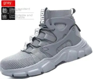 Men's High-Top Safety Shoes - Steel Toe Work Boots with Ankle Support by Mead's Supply & Equipment Outfitters limited