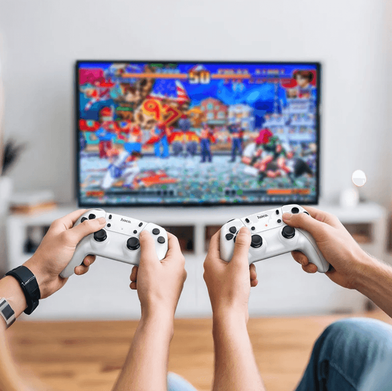 techplus Retro Game Stick Console with 20,000 Classic Games | 2 Wireless Controllers & HDMI (GA31) Retro Game Stick Console with 20,000 Classic Games | 2 Wireless Controllers & HDMI (GA31)
