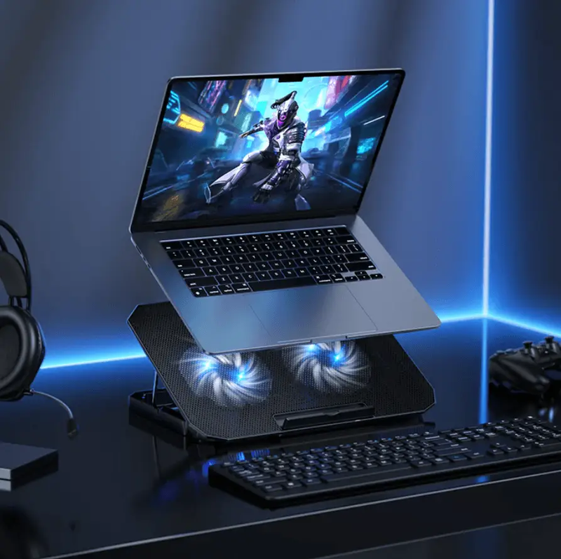Hoco Laptop Cooling Stand NZ GA4 – Ergonomic Adjustable Stand for 12–17 Inch Laptops by techplus