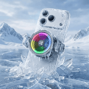 techplus GA6 Magnetic Phone Cooler With 7300 RPM Fan And RGB Light Clip On Mount GA6 Magnetic Phone Cooler with 7300 RPM RGB Fan