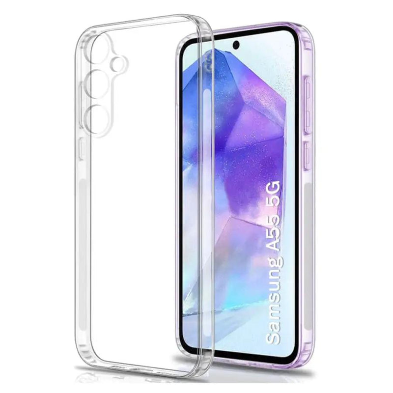 Protective Case for Samsung Galaxy A55 5G (Clear) by 9eight5