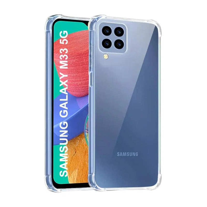 Protective Case for Samsung Galaxy M33 5G (Clear) by 9eight5