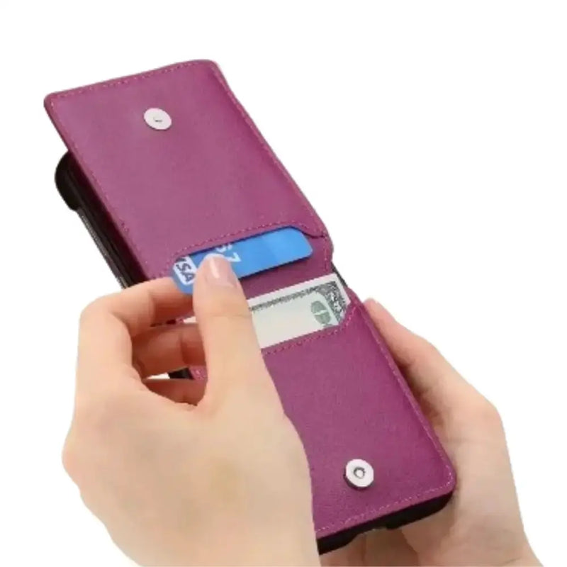 Leather Case for Samsung Galaxy Z Flip Series (Available in 7 colours) by Habicare