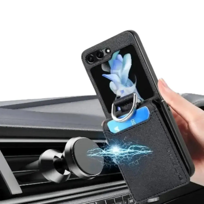 Leather Case for Samsung Galaxy Z Flip Series (Available in 7 colours) by Habicare