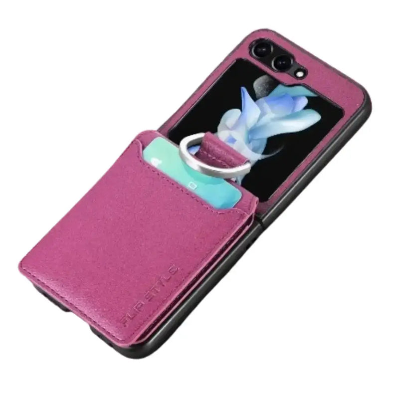 Leather Case for Samsung Galaxy Z Flip Series (Available in 7 colours) by Habicare