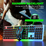 Gaming Keyboard & Mouse Combo – LED Backlight by Habicare
