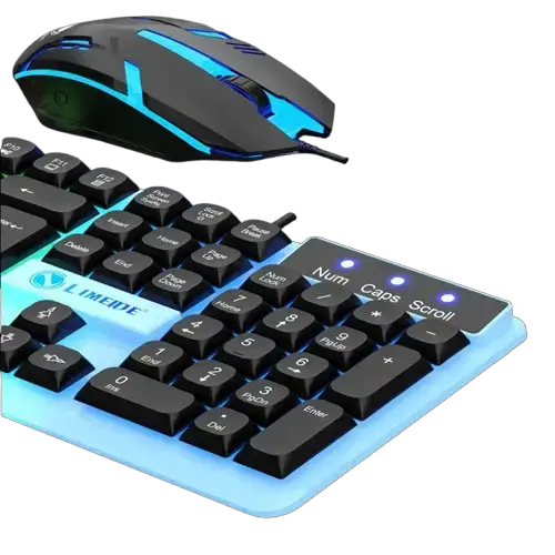 Gaming Keyboard & Mouse Combo – LED Backlight by Habicare