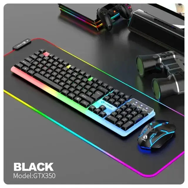 Gaming Keyboard & Mouse Combo – LED Backlight by Habicare