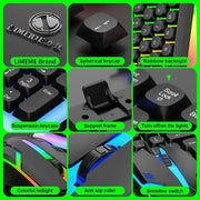Gaming Keyboard & Mouse Combo – LED Backlight by Habicare