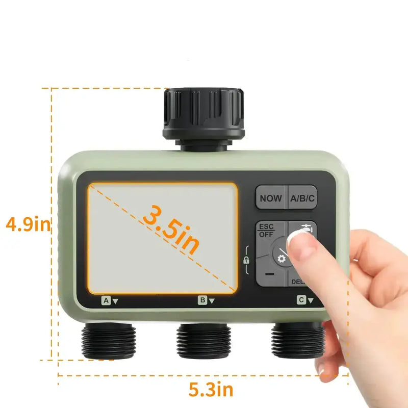 Garden Water Timer – 3-Outlet (6 types available) by Habicare