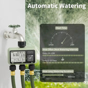 Garden Water Timer – 3-Outlet (6 types available) by Habicare