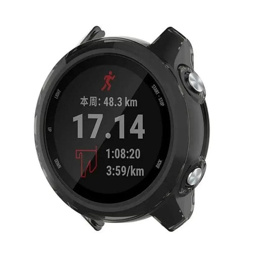 Protective Case for Garmin 245 (Black Smoke) by That Watch Shop