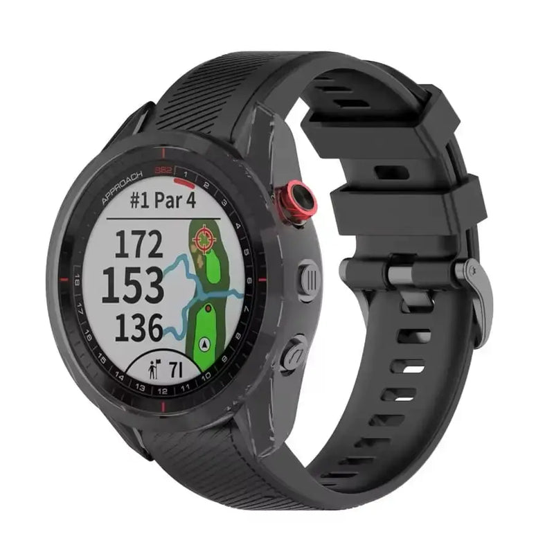 Protective Case for Garmin Approach S62 (Black) by Habicare