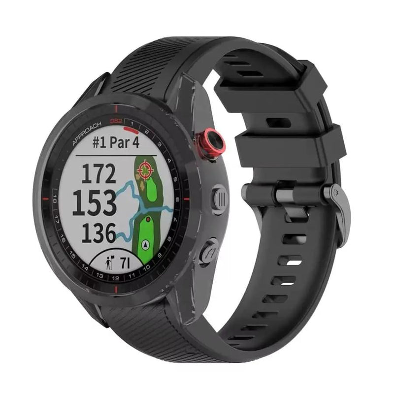 Protective Case for Garmin Approach S62 (Black) by That Watch Shop