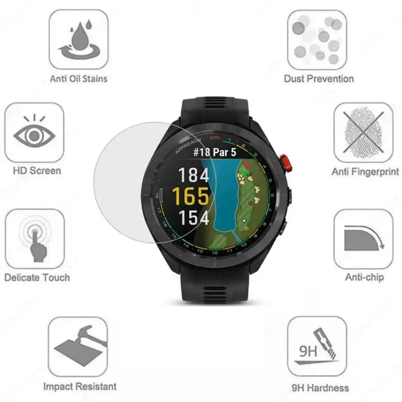 Screen Protectors for Garmin Approach S62 (Pack of 5) by Habicare