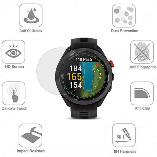 Screen Protectors for Garmin Approach S62 (Pack of 5) by Habicare