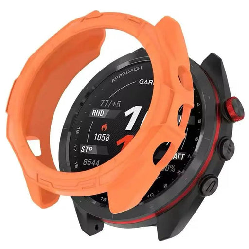 Protective Case for Garmin Approach S70 (42mm) (Orange) by That Watch Shop