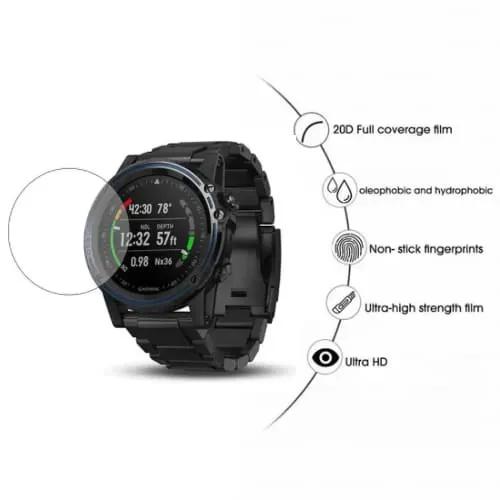 Screen Protectors for Garmin Descent Mk1 (Pack of 2) by That Watch Shop