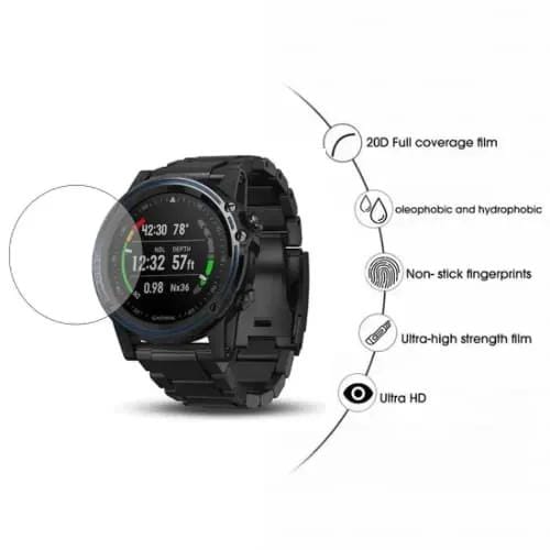 That Watch Shop Watch Screen Protector Garmin Descent Mk1 Screen Protectors Pack Of 4 Tempered Glass Garmin Descent Mk1 Screen Protectors Tempered Glass Set