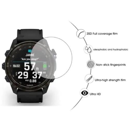 Screen Protector for Garmin Descent Mk3i (43mm) by That Watch Shop