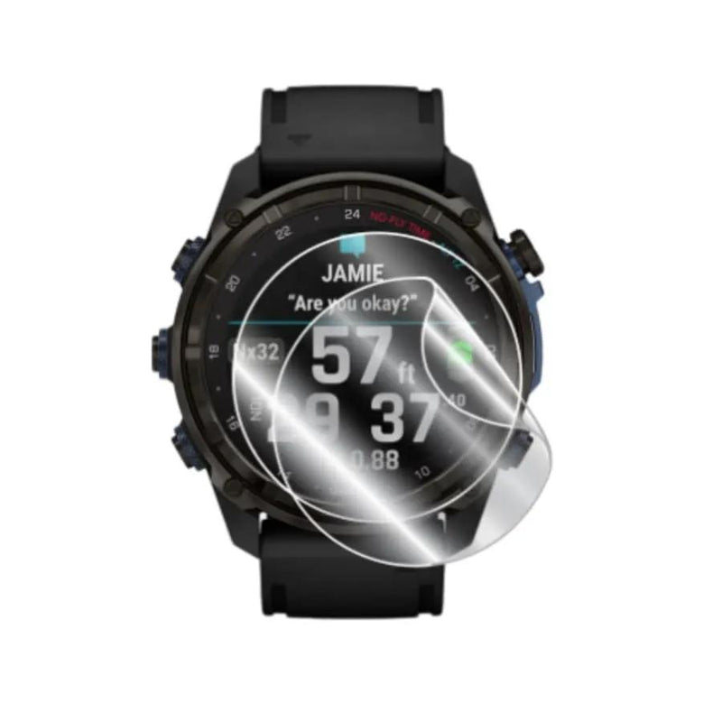 Hydrogel Screen Protectors for Garmin Descent Mk3i (51mm) (Pack of 6) by That Watch Shop