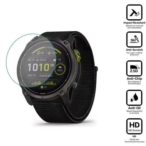 Screen Protectors for Garmin Enduro 3 (Pack of 5) by Habicare