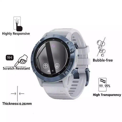 Screen Protectors for Garmin fenix 5S Series (Pack of 5) by Habicare