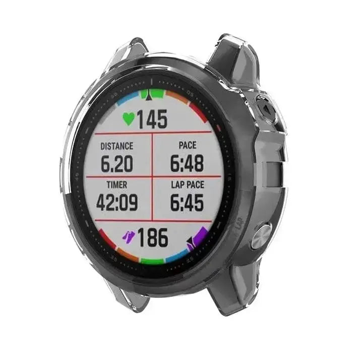 Protective Case for Garmin fenix 6S/6S Pro Series (Clear) by Habicare