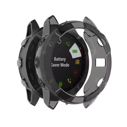 Protective Case for Garmin fenix 6S/6S Pro Series (Black) by That Watch Shop