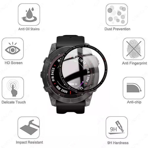 Watch Screen Protectors for Garmin Fenix 6S/6S Pro Series (Pack of 2) by That Watch Shop