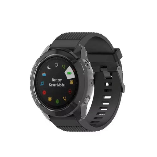 Protective Case for Garmin Fenix 6X/6X Pro (Black) by That Watch Shop