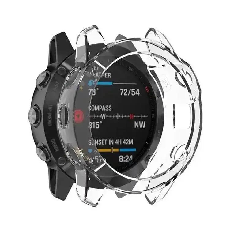 Protective Case for Garmin Fenix 6X/6X Pro (Clear) by That Watch Shop