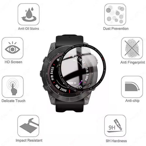 Screen Protectors for Garmin fenix 7/7 Pro Series Watch (Pack of 5) by Habicare