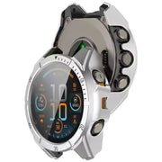 Protective Case for Garmin fenix 8 (43mm) Series (Silver) by Habicare