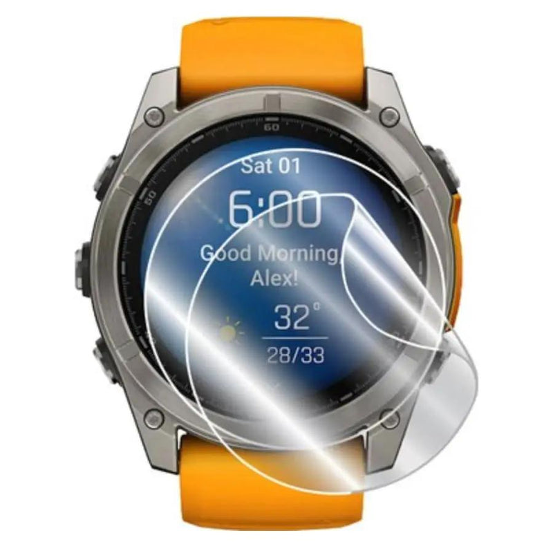 Hydrogel Screen Protectors for Garmin fenix 8 (51mm) Series (Pack of 6) by That Watch Shop