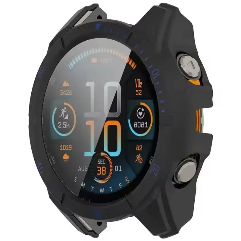 Protective Case for Garmin fenix 8 (51mm) Series (Black) by Habicare