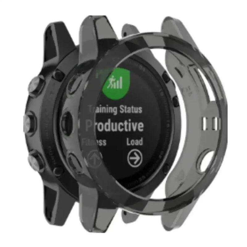 Protective Case for Garmin fenix Chronos Series (Black) by Habicare
