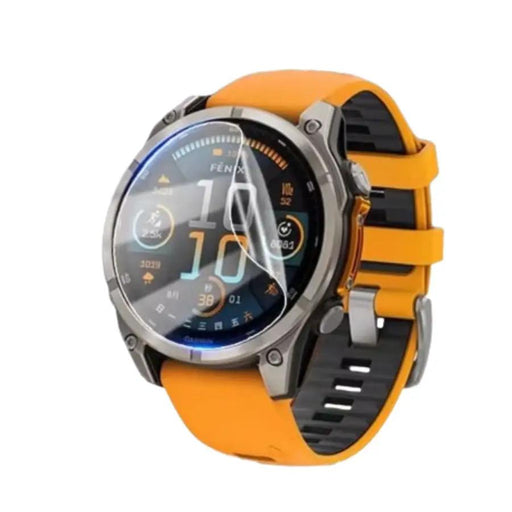 Hydrogel Screen Protectors for Garmin fenix E (47mm) Series (Pack of 6) by That Watch Shop