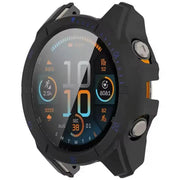 Protective Case for Garmin fenix E (47mm) Series (Black) by That Watch Shop
