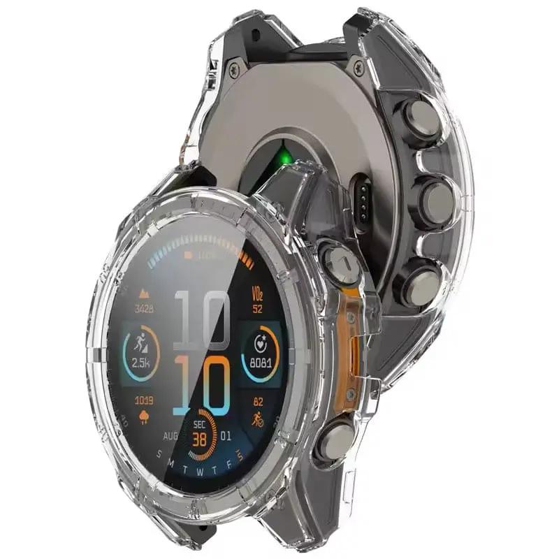 Protective Case for Garmin fenix E (47mm) Series (Clear) by That Watch Shop