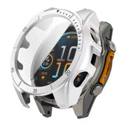 Protective Case for Garmin fenix E (47mm) Series (Silver) by That Watch Shop