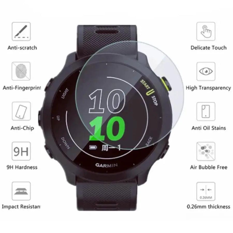 Screen Protectors for Garmin Forerunner 158 Watch (Clear) (Pack of 2) by That Watch Shop