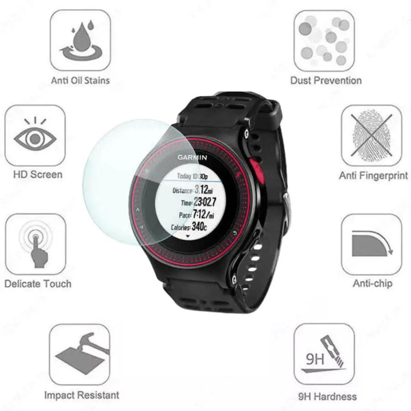 Screen Protectors for Garmin Forerunner 220 (Pack of 2) by That Watch Shop