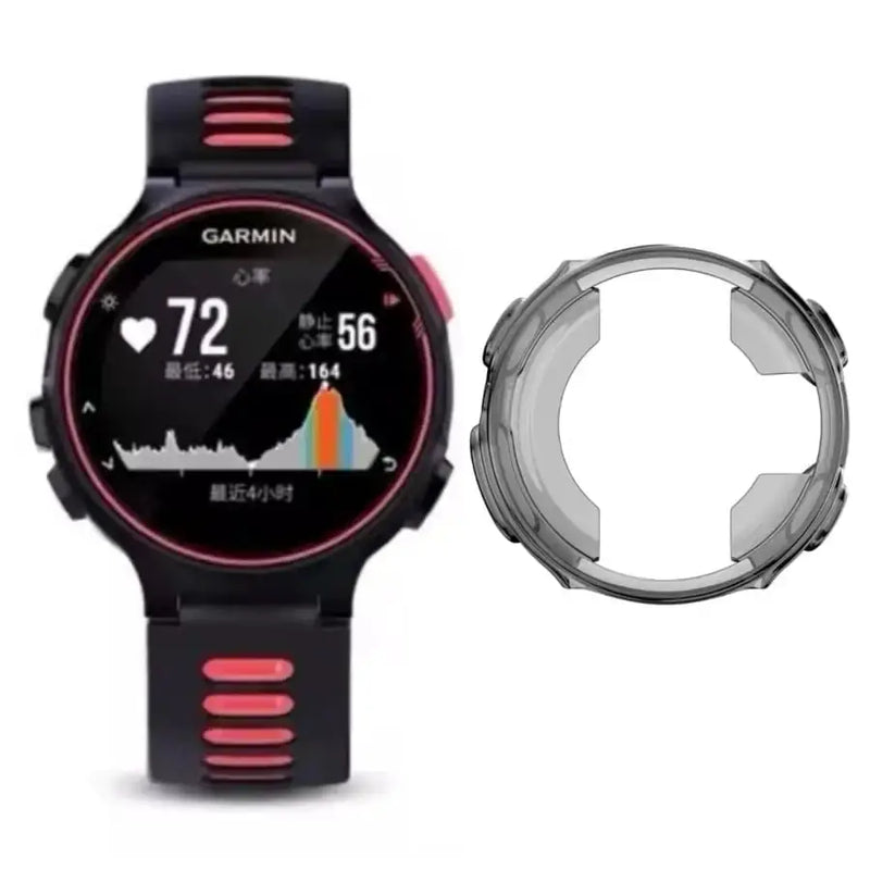 Protective Case for Garmin Forerunner 235 Series (Transparent Black) by Habicare